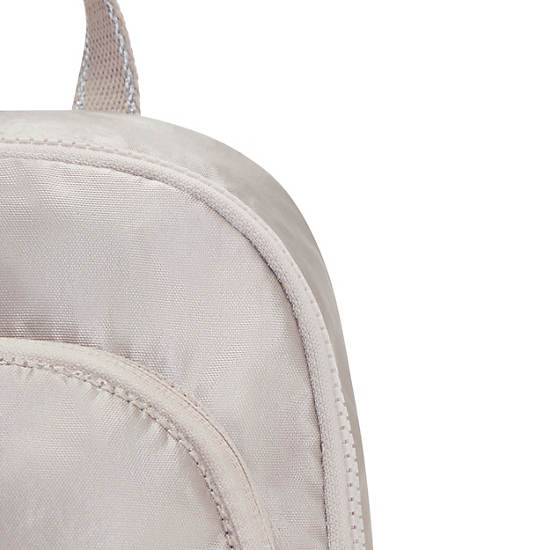 Kipling Curtis Compact Metallic Convertible Rugzak Beige | België 1671JP